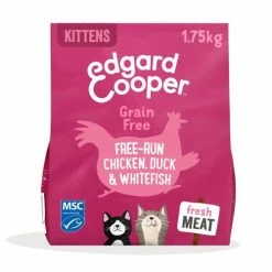 Edgard & Cooper Grain Free Chicken, Duck & Whitefish Dry Kitten Food