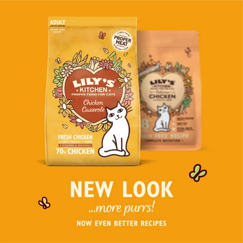 Lily's Kitchen Lilys Kitchen Delicious Chicken Casserole Complete Adult Cat Food 5 Lily's Kitchen Lilys Kitchen Delicious Chicken Casserole Complete Adult Cat Food - Image 3