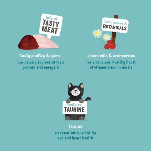 Edgard & Cooper Grain Free Game & Poultry Wet Adult Cat Food 7 Edgard & Cooper Grain Free Game & Poultry Wet Adult Cat Food - Image 5