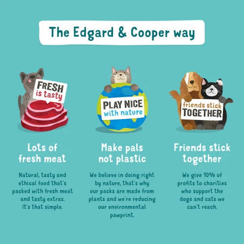 Edgard & Cooper Grain Free Game & Poultry Wet Adult Cat Food 8 Edgard & Cooper Grain Free Game & Poultry Wet Adult Cat Food - Image 6