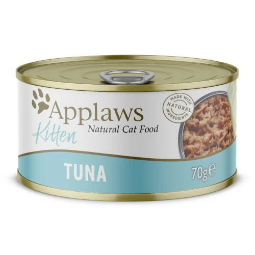 Applaws Natural Tuna In Jelly Wet Kitten Food 3 Applaws Natural Tuna In Jelly Wet Kitten Food