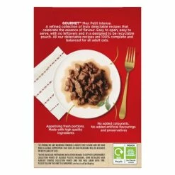 Gourmet Mon Petit Intense Fine Cuts Game Wet Adult Cat Food -Cat shop 10429074 T20 egxe08