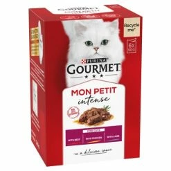 Gourmet Mon Petit Intense Fine Cuts Meat Wet Adult Cat Food -Cat shop 10429207 T1 j84xlm