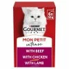 Gourmet Mon Petit Intense Fine Cuts Meat Wet Adult Cat Food