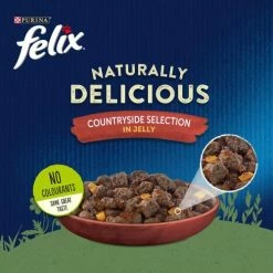 Felix Naturally Delicious Countryside Selection In Jelly Adult Cat Food -Cat shop 10438024 T60 agm6dp