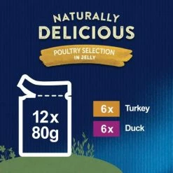 Felix Naturally Delicious Poultry Selection In Jelly Adult Cat Food -Cat shop 10438025 T61 hvbxvg