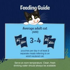 Felix Naturally Delicious Poultry Selection In Jelly Adult Cat Food -Cat shop 10438025 T64 ef2wif