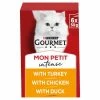 Gourmet Mon Petit Intense Fine Cuts Poultry Wet Adult Cat Food -Cat shop 10443947 T517 bq425w