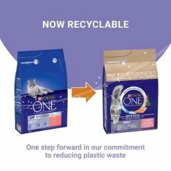 Purina ONE Salmon & Whole Grains Dry Adult Cat Food -Cat shop 10967677 T60 fcszqr