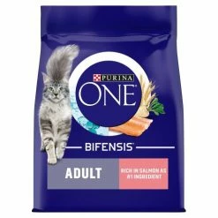 Purina ONE Salmon & Whole Grains Dry Adult Cat Food -Cat shop 10967677 T819 nwxmff