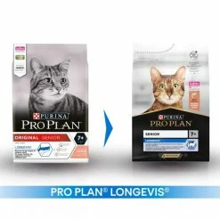 PURINA PRO PLAN PRO PLAN Longevis Senior 7+ Salmon Dry Cat Food -Cat shop 11369342 T60 re3o90