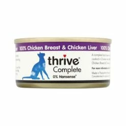Thrive Complete 100% Chicken & Liver Cat Food