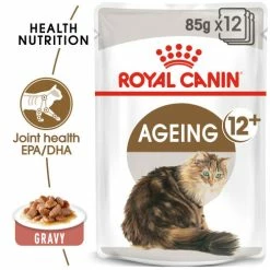 Royal Canin Ageing 12+ Adult Senior In Gravy Wet Cat Food Pouches 14 Royal Canin Ageing 12+ Adult Senior In Gravy Wet Cat Food Pouches -Cat shop 1 fwuqpm