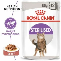 Royal Canin Sterilised Adult In Gravy Wet Cat Food Pouches -Cat shop 1 nwbp9f