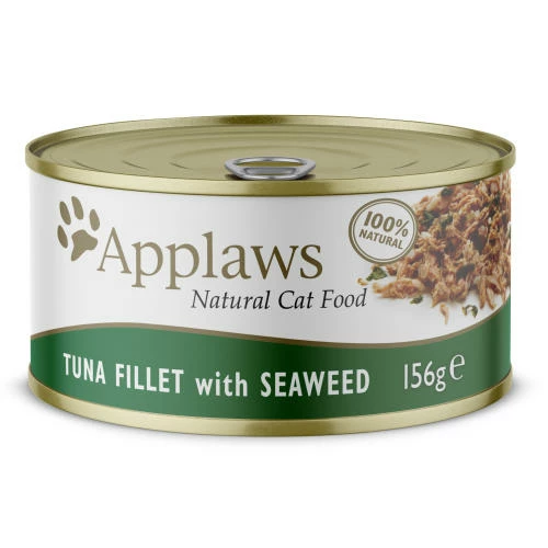 Applaws Natural Tuna Fillet With Seaweed In Broth Wet Adult Cat Food 5 Applaws Natural Tuna Fillet With Seaweed In Broth Wet Adult Cat Food - Image 3