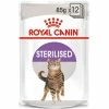 Royal Canin Sterilised Adult In Gravy Wet Cat Food Pouches -Cat shop 2870001 cgfwua