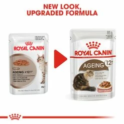 Royal Canin Ageing 12+ Adult Senior In Gravy Wet Cat Food Pouches 10 Royal Canin Ageing 12+ Adult Senior In Gravy Wet Cat Food Pouches -Cat shop 2 bp3pf7