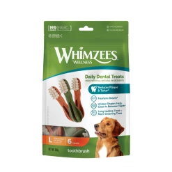 Whimzees Toothbrush Dental Treats For Dogs -Cat shop 2c4d62fb32bc58628b8f63cedd29dac417985235ea095831687e6d794550fb7f