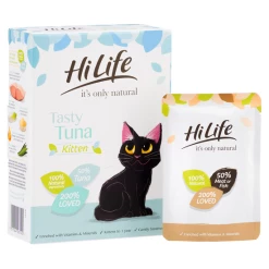 HiLife It’s Only Natural Kitten Wet Cat Food With Tasty Tuna In Jelly