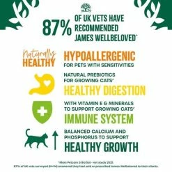 James Wellbeloved™ Kitten Dry Cat Food With Turkey -Cat shop 374462aa75795198820faea5daa533ef02abb2975e7e56dd35e258a1702f04c6