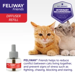 Feliway Friends Cat Calming Diffuser Refill -Cat shop 3 d18rwb