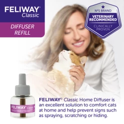 Feliway Classic Cat Calming Diffuser Refill -Cat shop 3 h4ikpv