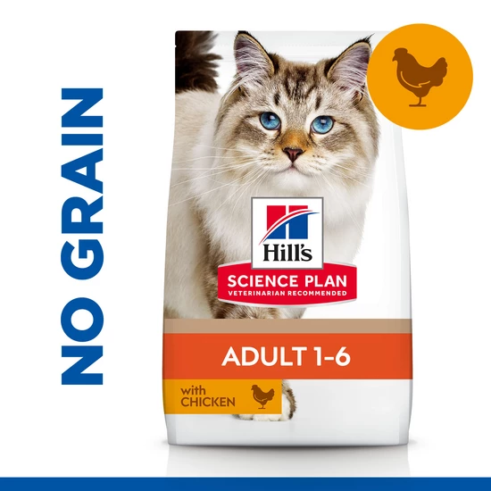 Hill's Science Plan Hill's™ SCIENCE PLAN™ No Grain Adult Dry Cat Food With Chicken 8 Hill's Science Plan Hill's™ SCIENCE PLAN™ No Grain Adult Dry Cat Food With Chicken - Image 6