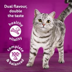 Whiskas 1+ Duo Meaty Combos In Jelly Wet Adult Cat Food -Cat shop 4008429156137 T60 bcanhk