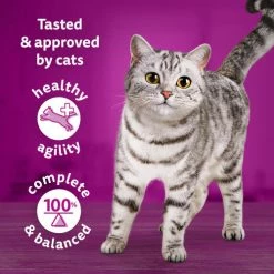 Whiskas 1+ Catch Of The Day Mix In Gravy Wet Adult Cat Food -Cat shop 4008429156243 T60 rpg1e8