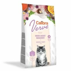 Calibra Verve GF Calibra Cat Verve Grain Free Indoor & Weight Management Dry Cat Food With Chicken & Turkey