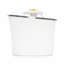 Catit Stainless Steel Flower Water Fountain For Cats -Cat shop 43725 Stainless Steel Flower Fountain features3 a12wpx