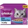 Whiskas 7+ Fish Favourites In Jelly Wet Senior Cat Food