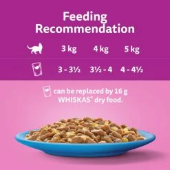 Whiskas 7+ Fish Favourites In Jelly Wet Senior Cat Food -Cat shop 5000166157414 T61 v1nm4h