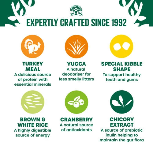 James Wellbeloved Oral Health Turkey Dry Adult Cat Food 8 James Wellbeloved Oral Health Turkey Dry Adult Cat Food - Image 6