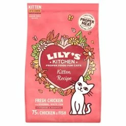 Lily's Kitchen Lilys Kitchen Curious Chicken Complete Dry Kitten Food -Cat shop 5060184243421 culzor