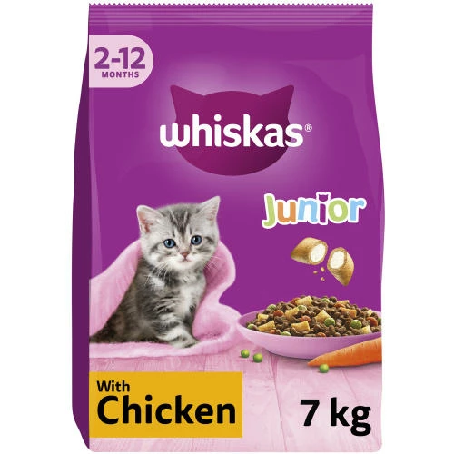 Whiskas Kitten Chicken Dry Cat Food 10 Whiskas Kitten Chicken Dry Cat Food - Image 8