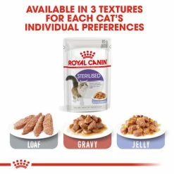 Royal Canin Sterilised Adult In Jelly Wet Cat Food Pouches -Cat shop 5 xpfafy