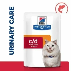Hills Prescription Diet Feline CD Stress Urinary Care Pouches -Cat shop 605604 Thumbnail01 c5m8nx