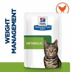 Hills Prescription Diet Metabolic Weight Management Cat Food Pouches -Cat shop 605610 Thumbnail01 jdb6yb