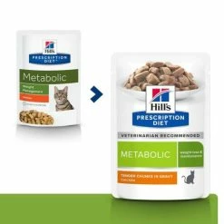 Hills Prescription Diet Metabolic Weight Management Cat Food Pouches -Cat shop 605610 Thumbnail02 enjvni