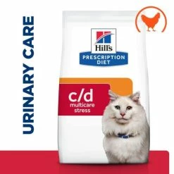 Hills Prescription Diet CD Stress Urinary Care Dry Cat Food Chicken -Cat shop 605980 Thumbnail01 vctcwy