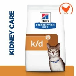 Hills Prescription Diet KD Kidney Care Chicken Dry Cat Food -Cat shop 605986 Thumbnail01 hqndzs