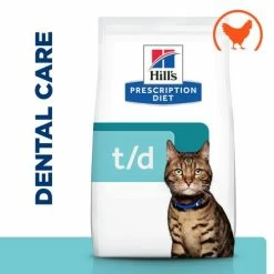 Hills Prescription Diet TD Dental Care Chicken Dry Cat Food -Cat shop 606273 Thumbnail01 d8skta