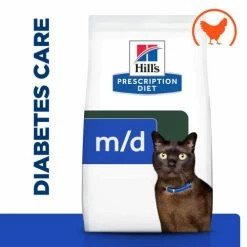 Hills Prescription Diet MD Diabetes Weight Management Dry Cat Food Chicken -Cat shop 606522 Thumbnail01 ohnprh