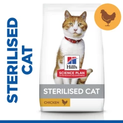 Hills Science Plan Sterilised Dry Chicken Adult Cat Food -Cat shop 607271 01 uhoanz