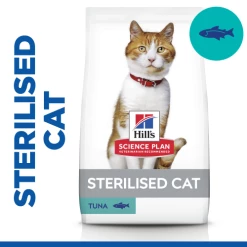 Hills Science Plan Sterilised Dry Tuna Adult Cat Food -Cat shop 607282 01 trdz2t