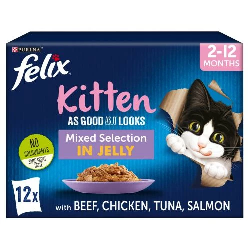 Felix As Good As It Looks Mixed Selection In Jelly Kitten Food 4 Felix As Good As It Looks Mixed Selection In Jelly Kitten Food - Image 2