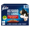Felix As Good As It Looks 7+ Meaty Selection In Jelly Cat Food