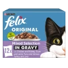 Felix Original 1+ Mixed Selection In Gravy Cat Food -Cat shop 7613036008440 ramzee