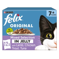 Felix Original 7+ Mixed Selection In Jelly Cat Food